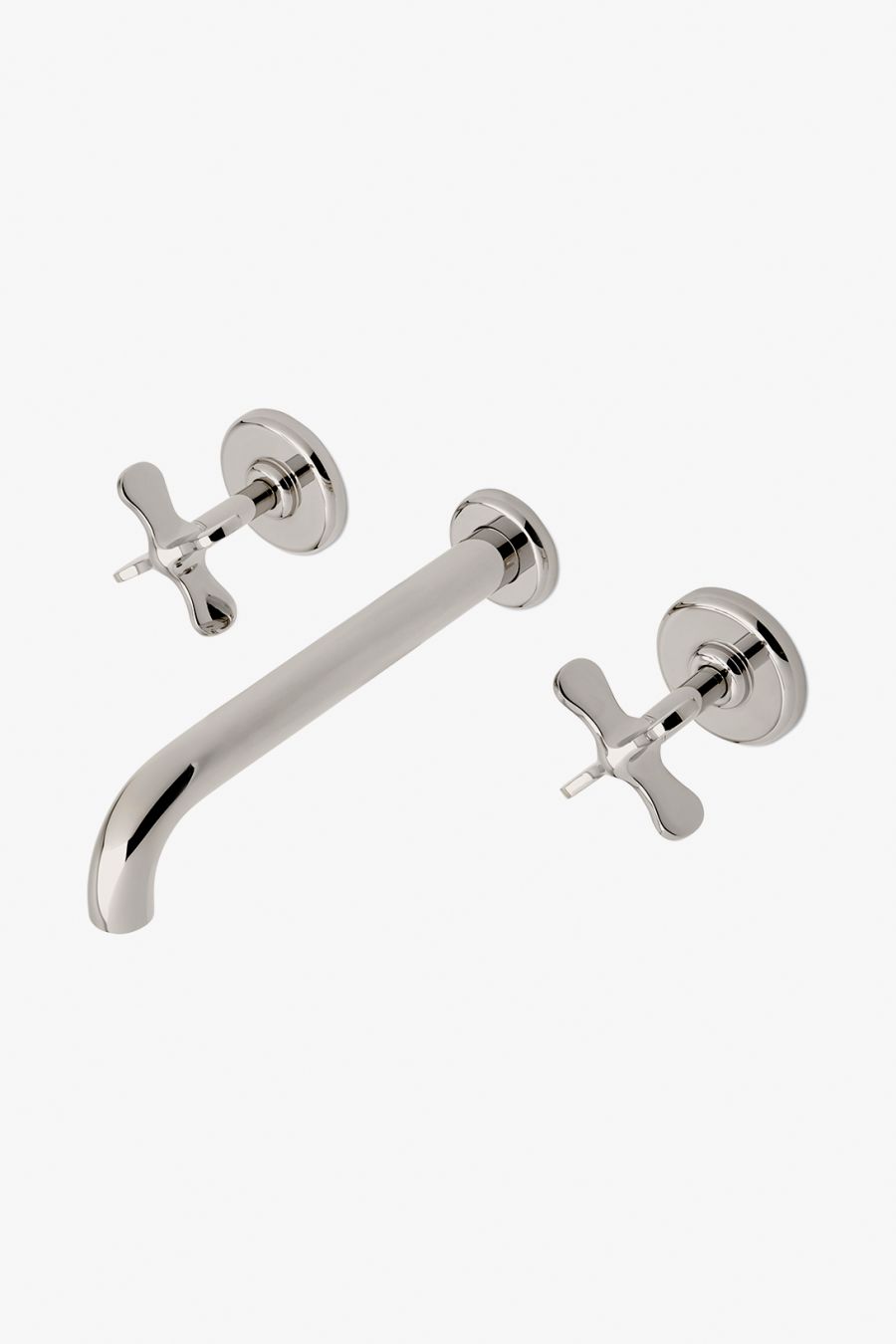 Ludlow Volta Wall Mounted Lavatory Faucet with Cross Handles
