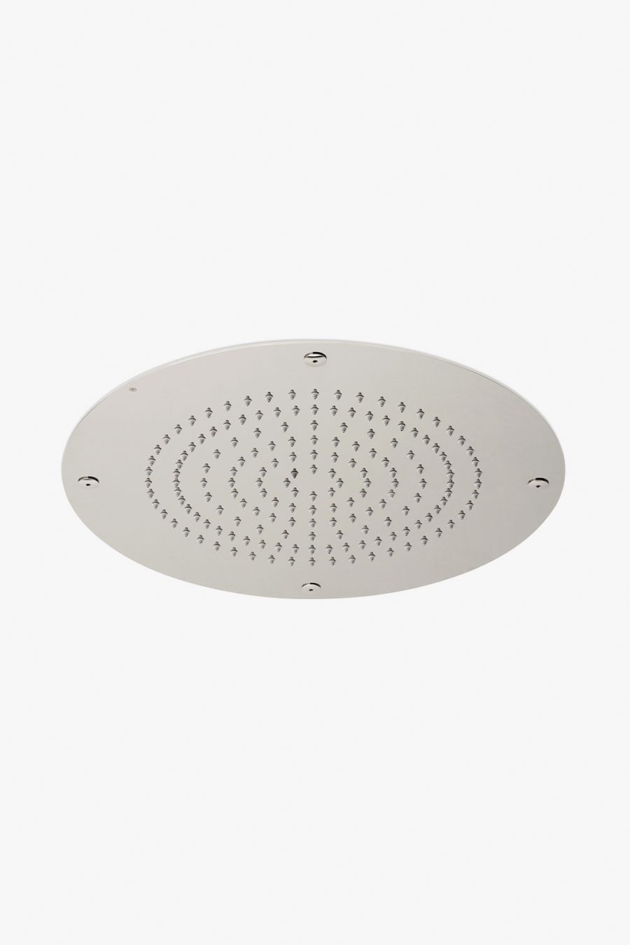 Universal Recessed 15" Round Rain Showerhead with Circular Spray Pattern