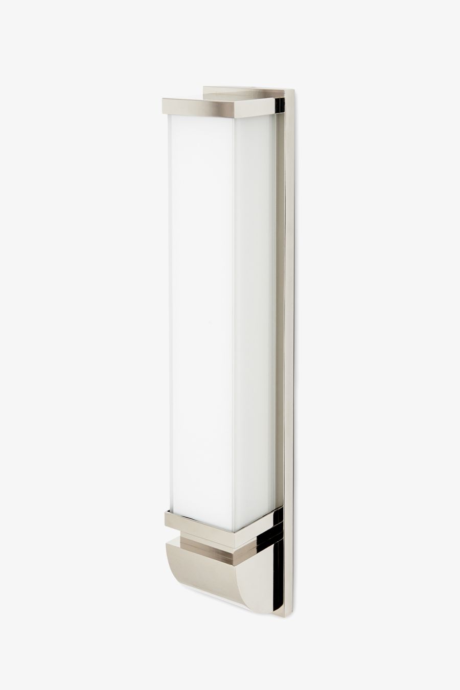 Raleigh Wall Mounted Sconce with Mitred Glass Shade