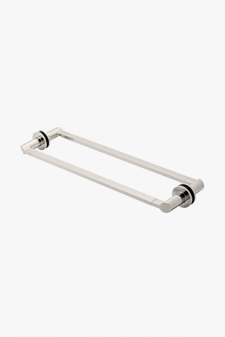 Finot Slope 18" Double Sided Glass Mounted Towel Bars