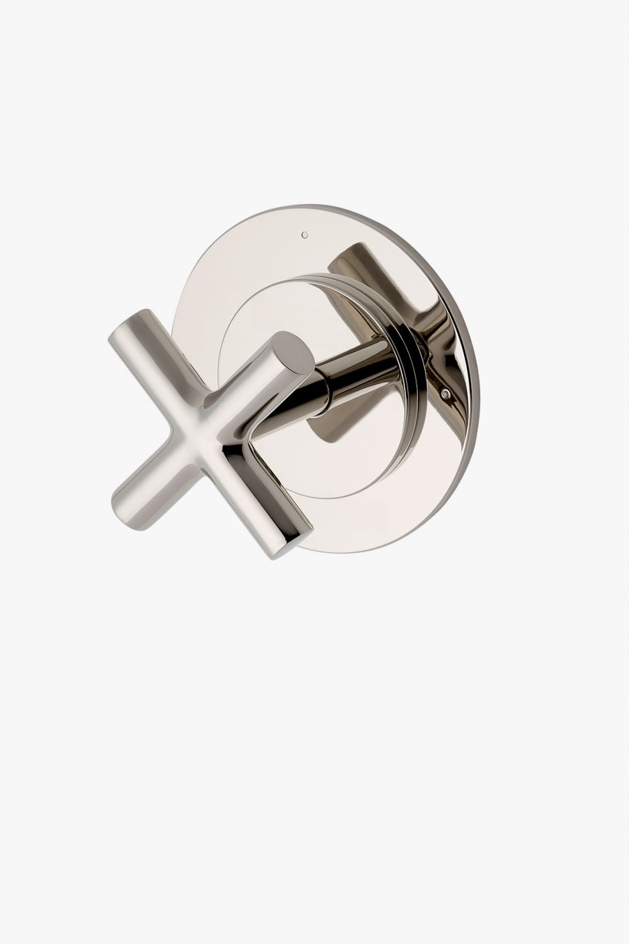 Flyte Three Way Diverter Valve Trim for Pressure Balance with Modern Dots and Cross Handle