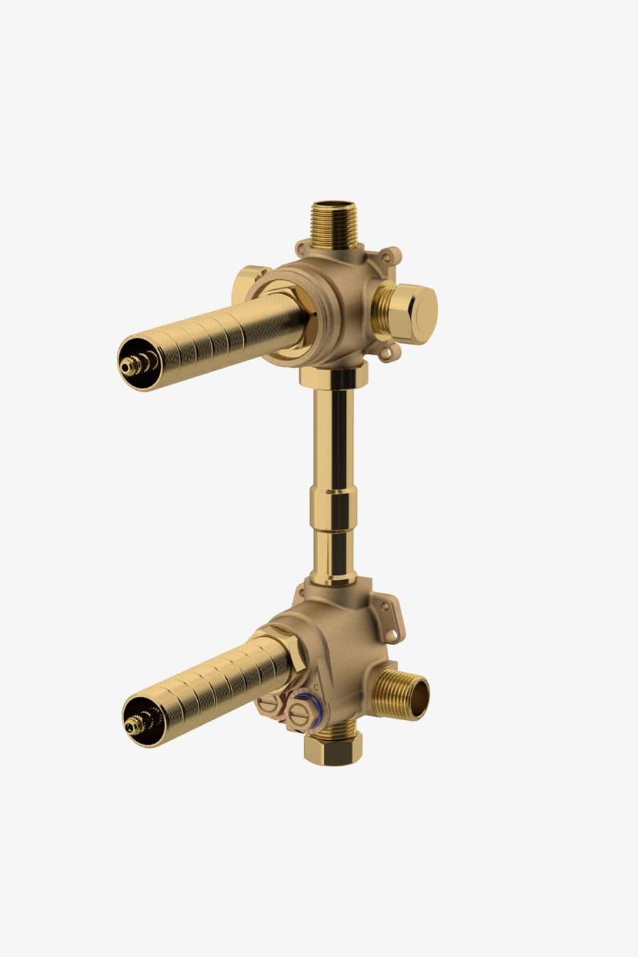 ViaWorks 1/2" Thermostatic Valve with Integrated Volume Control Valve