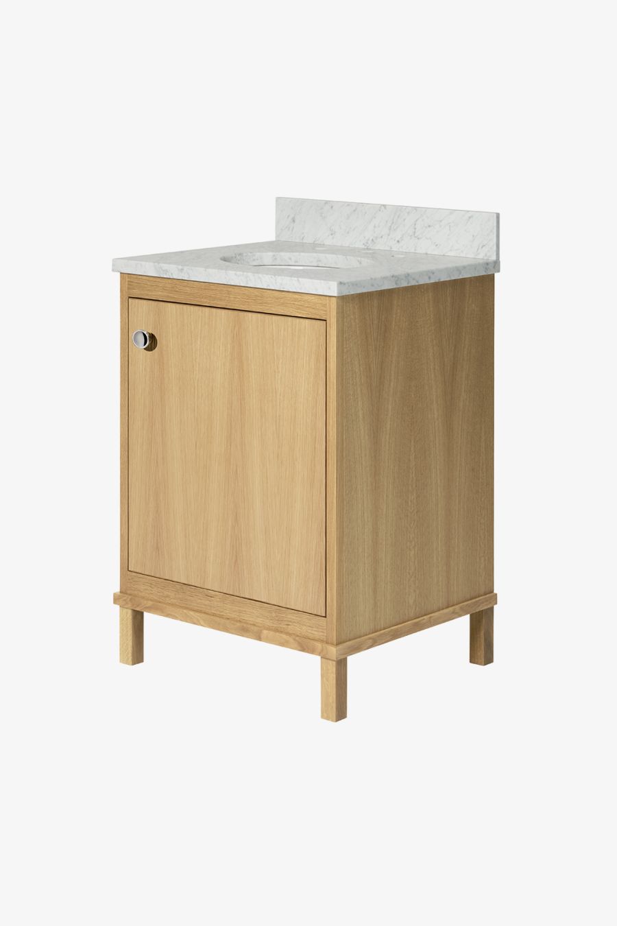 Alta Single Vanity with Square Legs 24" x 21" x 33 1/4" - BASE ONLY