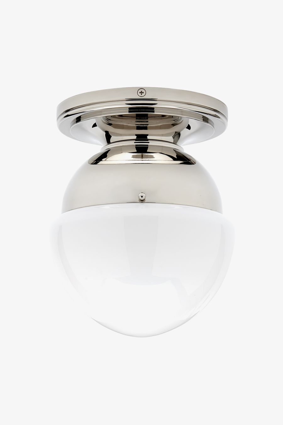 Foro Ceiling Flush Mount Small with Glass Shade