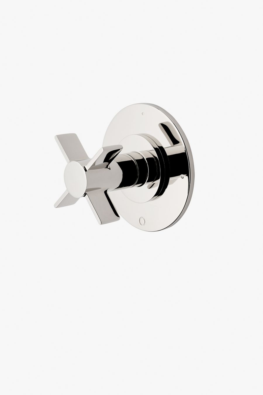 Finot Three Way Diverter Valve Trim for Thermostatic with Modern Dots and Cross Handle