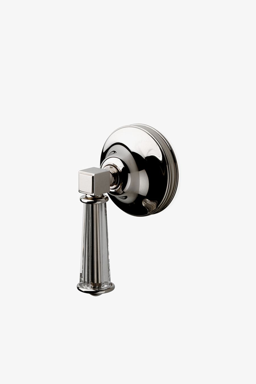Boulevard Volume Control Valve Trim with Crystal Lever Handle