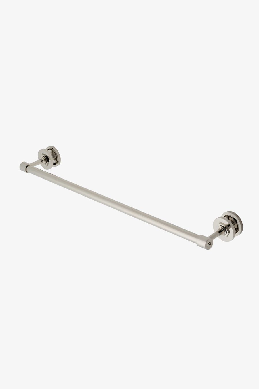 Henry 24" Single Sided Glass Mounted Towel Bar