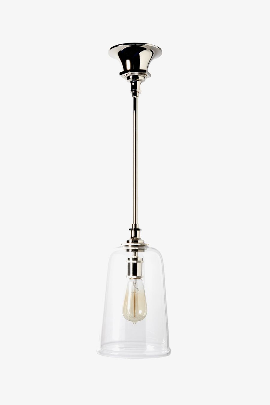 Henry Ceiling Mounted Pendant with Glass Shade