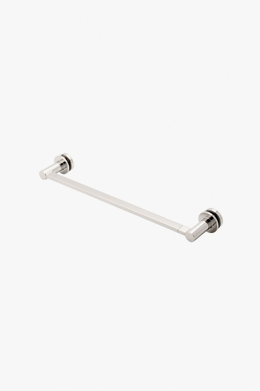 Finot 18" Single Sided Glass Mounted Towel Bar