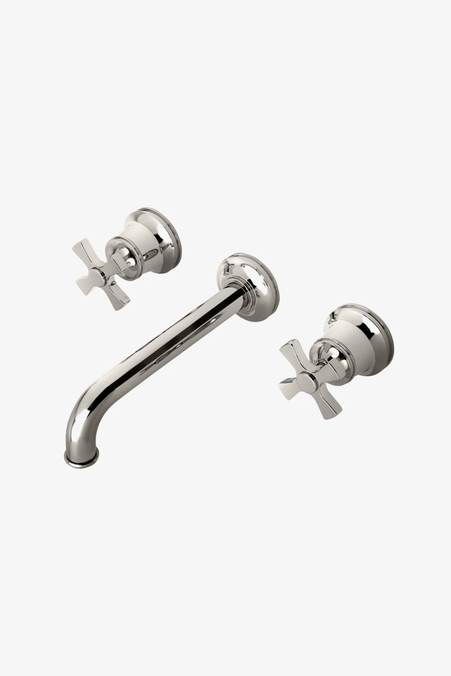 Transit Wall Mounted Lavatory Faucet with Cross Handles