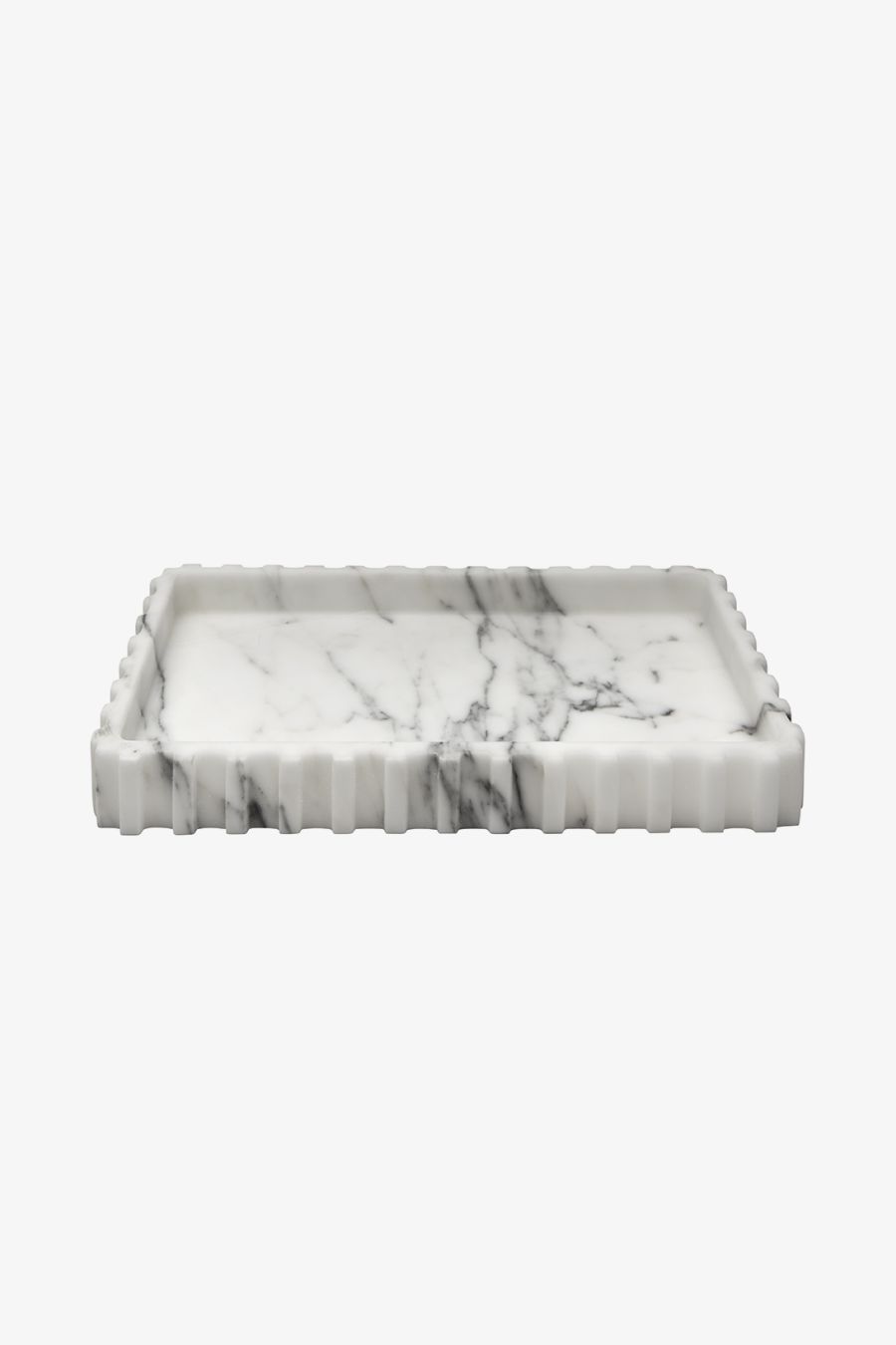Andrian Rectangular Tray in Arabescato