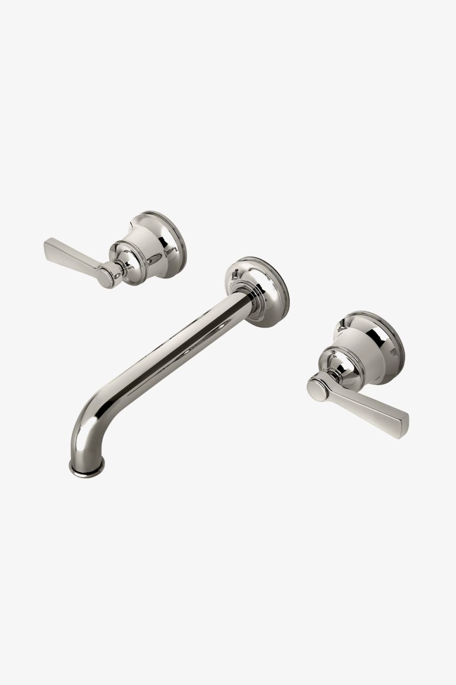 Transit Wall Mounted Lavatory Faucet with Lever Handles