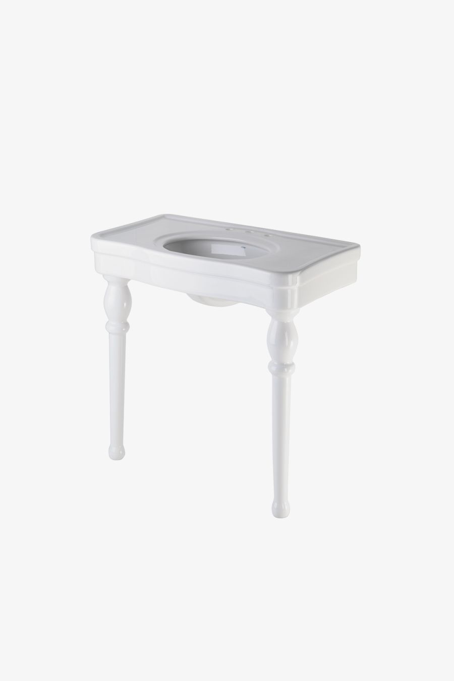 Belle Epoque Two Leg Single Console 35" x 21 7/8" x 31 3/4"