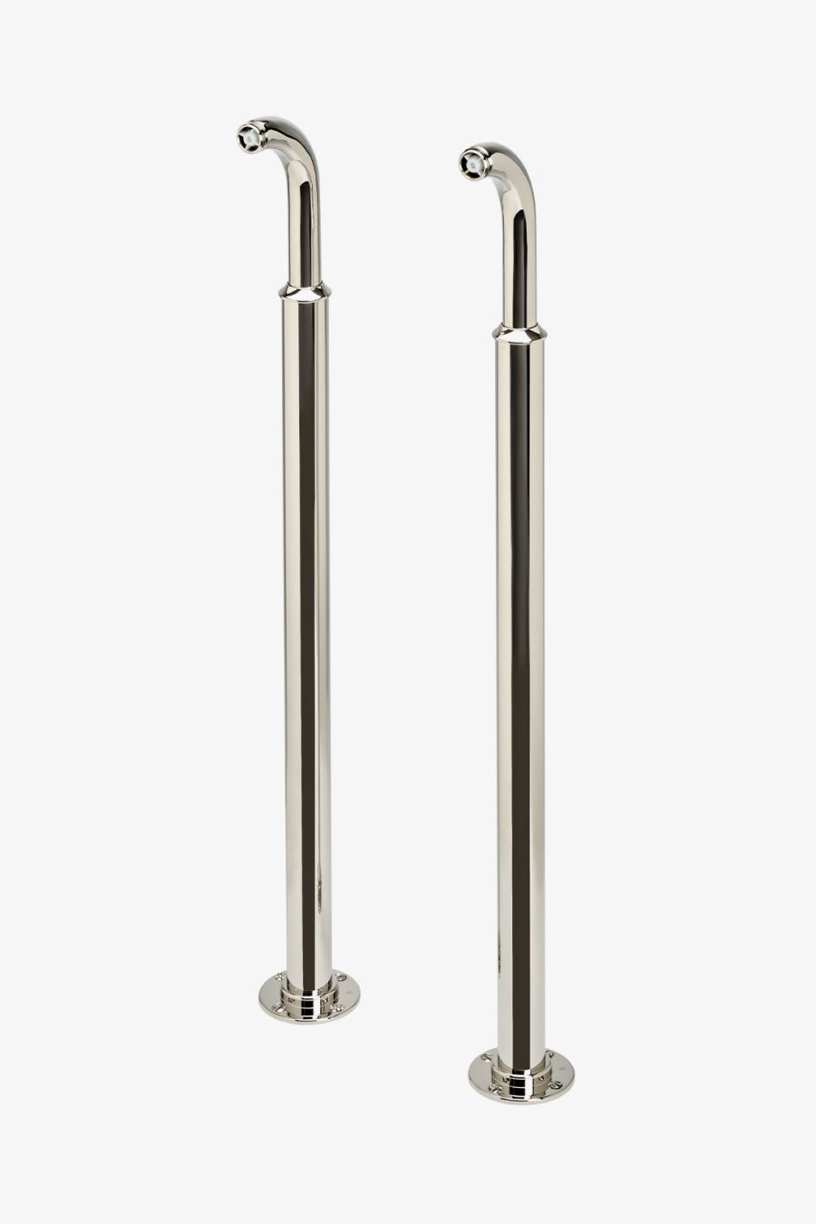 Universal Pair of 3 3/4" x 5 1/2" x 35" Floor Unions