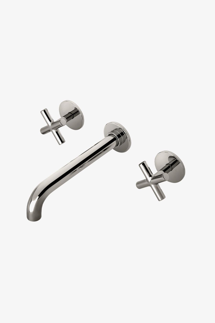 Flyte Wall Mounted Lavatory Faucet with Cross Handles