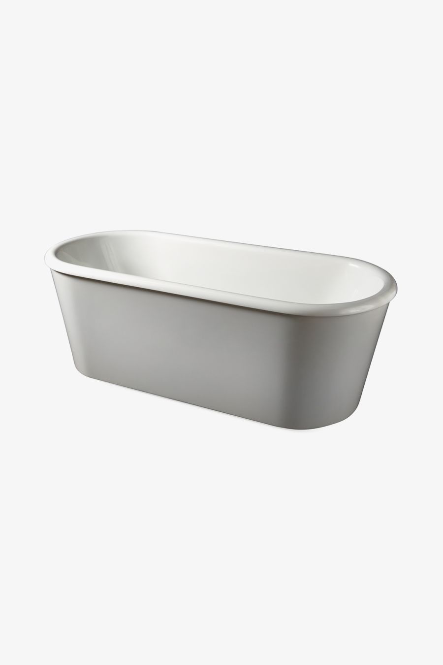 Colette 70" x 32" x 24" Freestanding Oval Bathtub