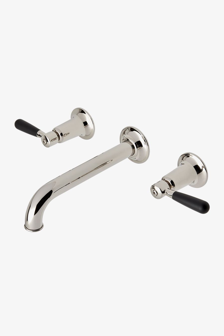 Riverun Wall Mounted Lavatory Faucet with Two-Tone Lever Handles