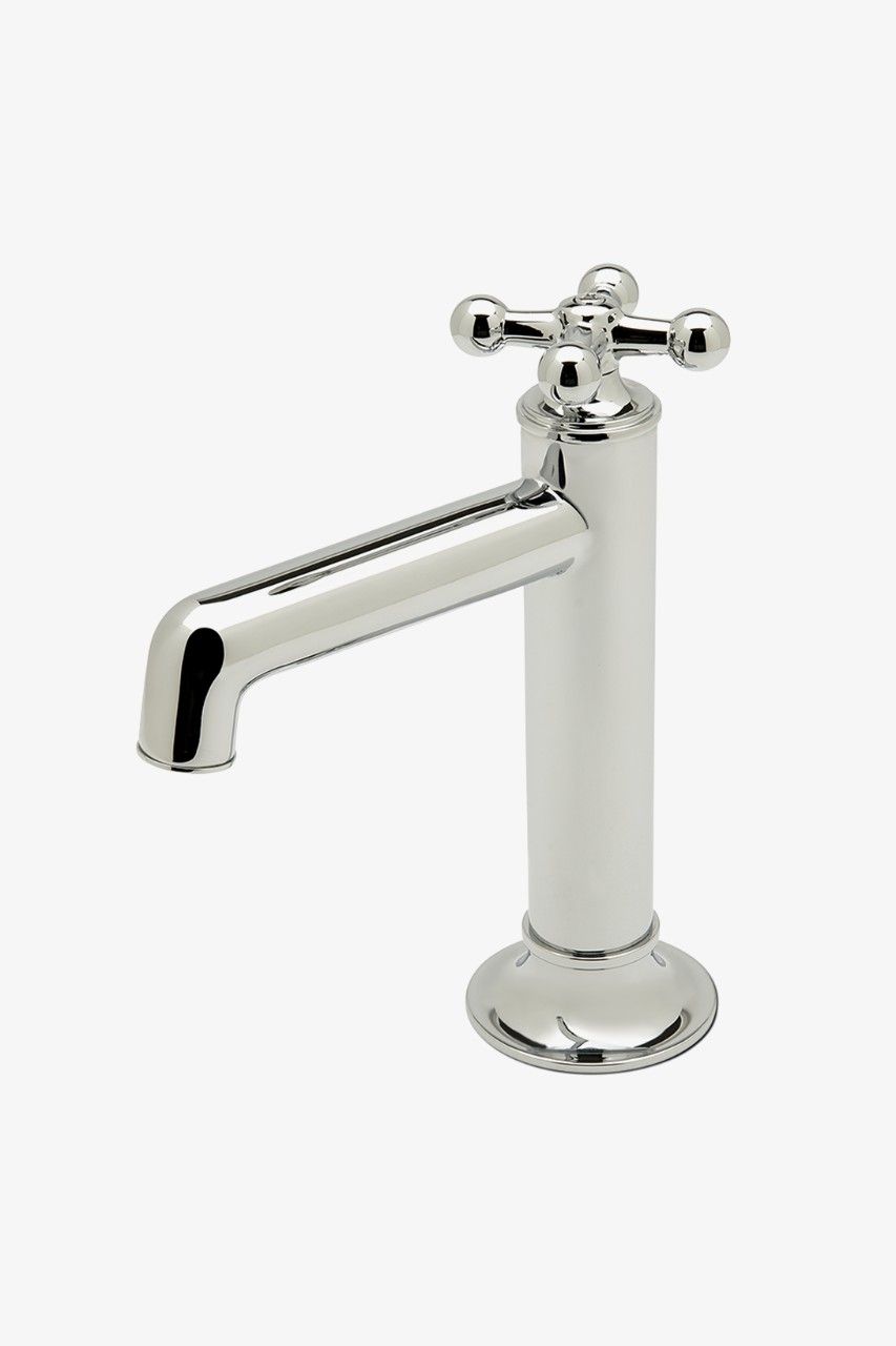 Dash One Hole High Profile Bar Faucet with Metal Cross Handle