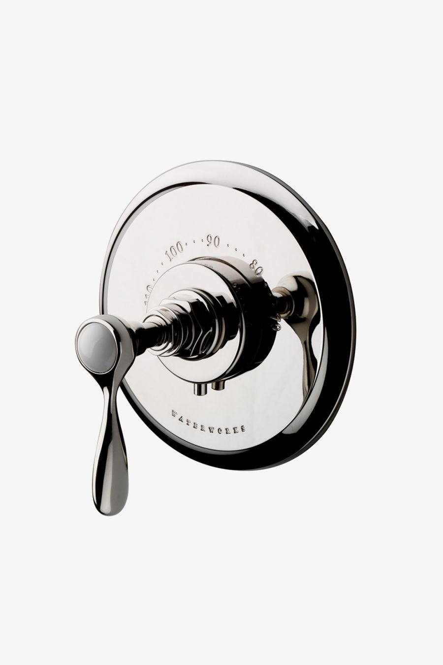 Easton Vintage Thermostatic Control Valve Trim with Metal Lever Handle