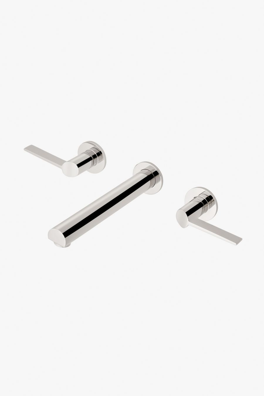 Finot Wall Mounted Lavatory Faucet with Slope Lever Handles