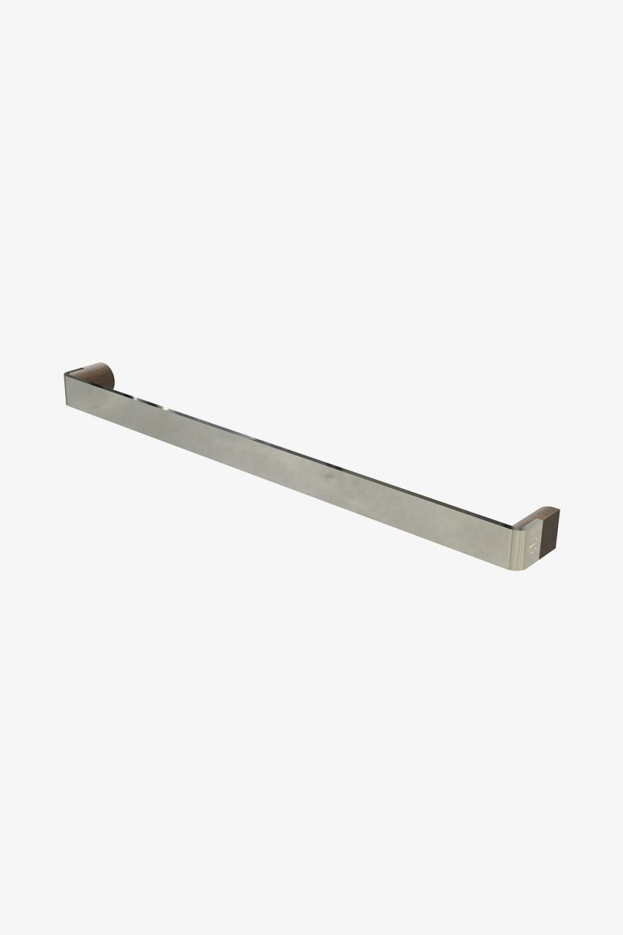 Muir 12" Metal and Walnut Pull