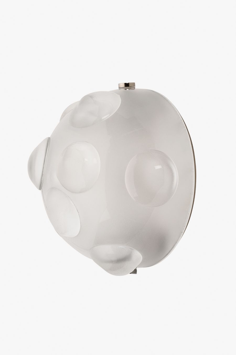Camilla Wall / Ceiling Small Round Flush Mount with Murano Glass Diffuser