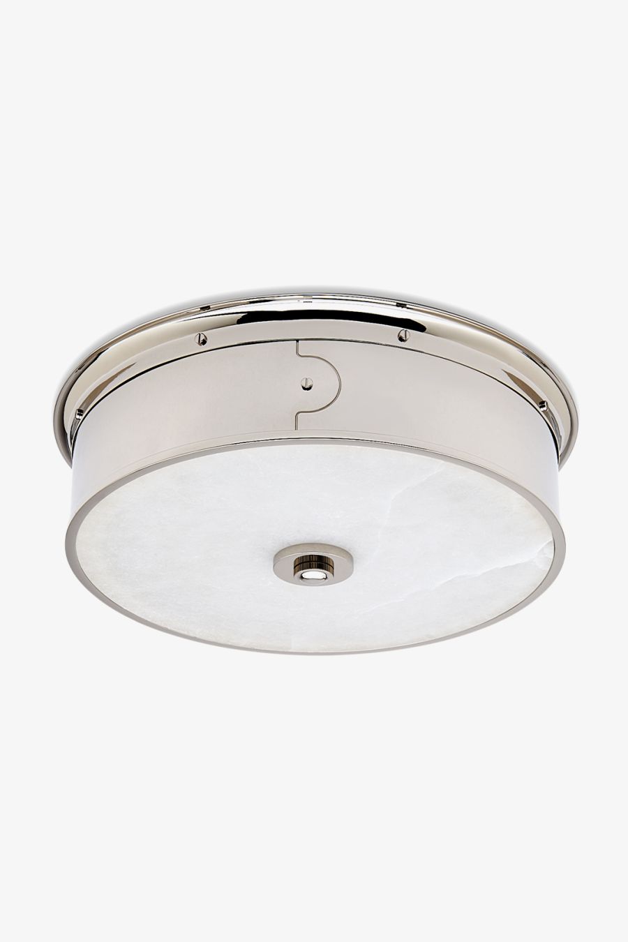 Henry Chronos Ceiling Flush Mount with Alabaster Diffuser