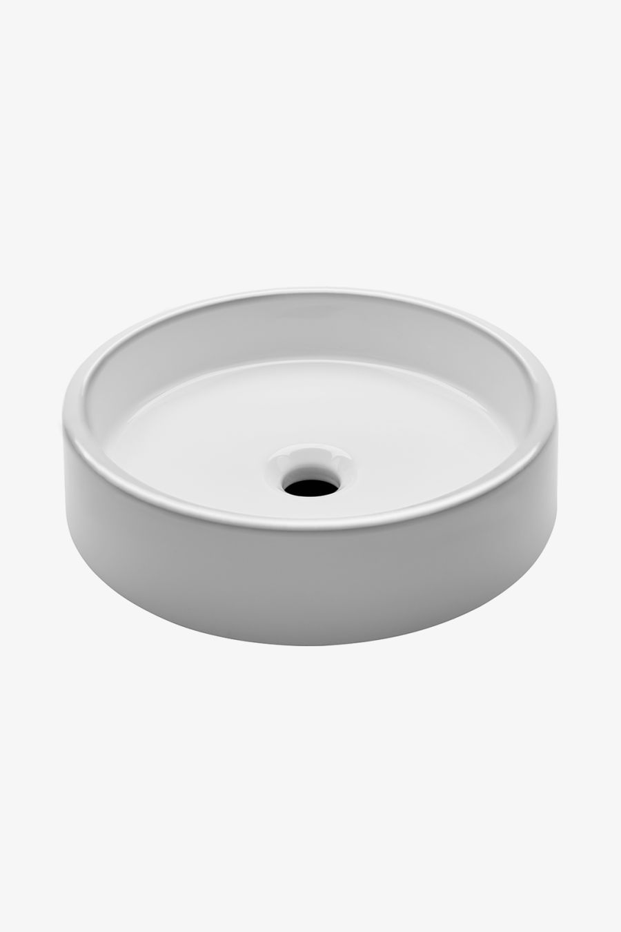 Clara Undermount Round Vitreous China Double Glazed Lavatory Sink 15 3/4" x 15 3/4" x 4"