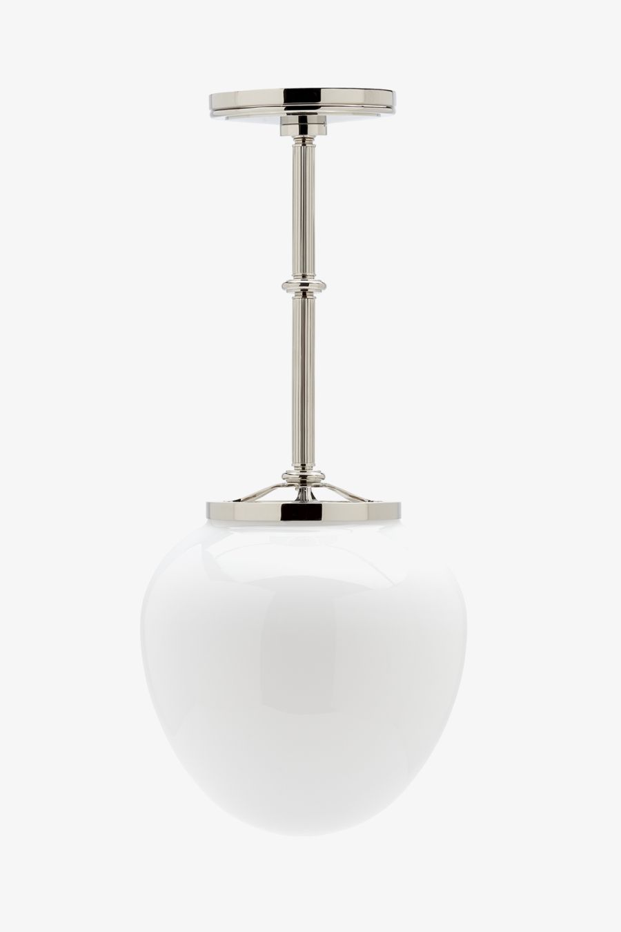 Foro Ceiling Mounted Pendant with Glass Shade