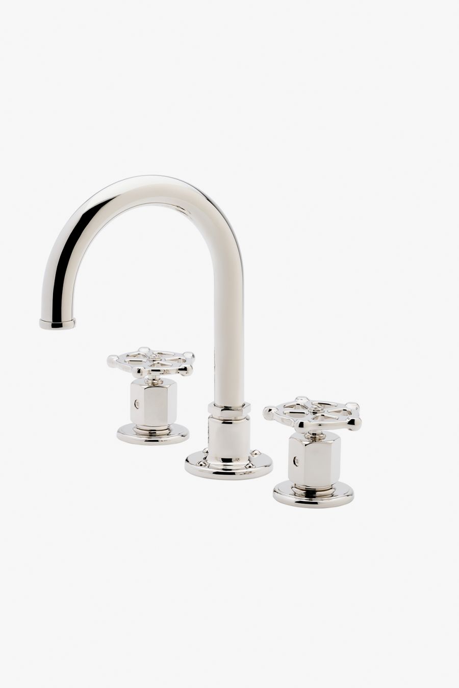 Regulator Gooseneck Lavatory Faucet with Wheel Handles