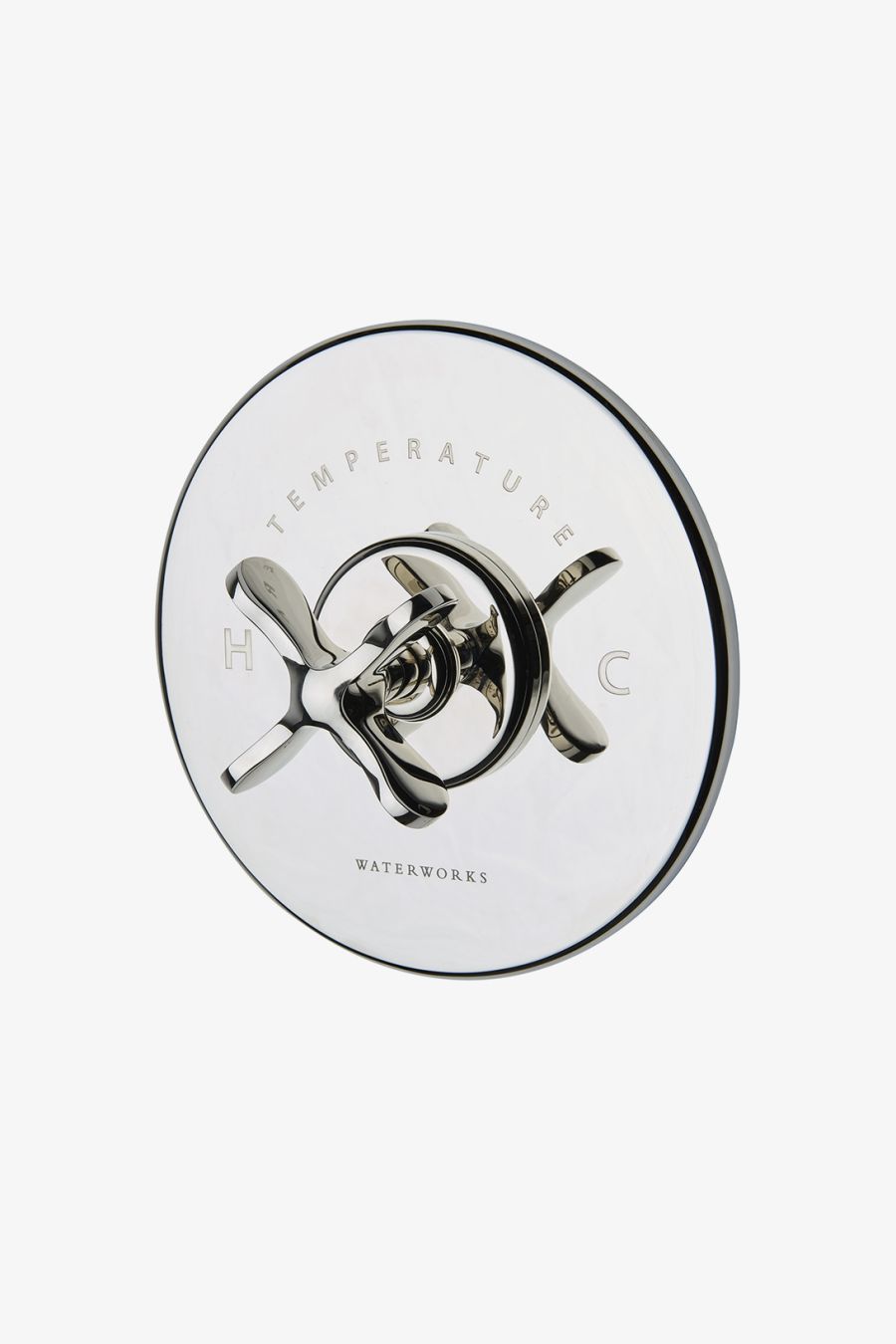 Ludlow Volta Thermostatic Control Valve Trim with Cross Handle