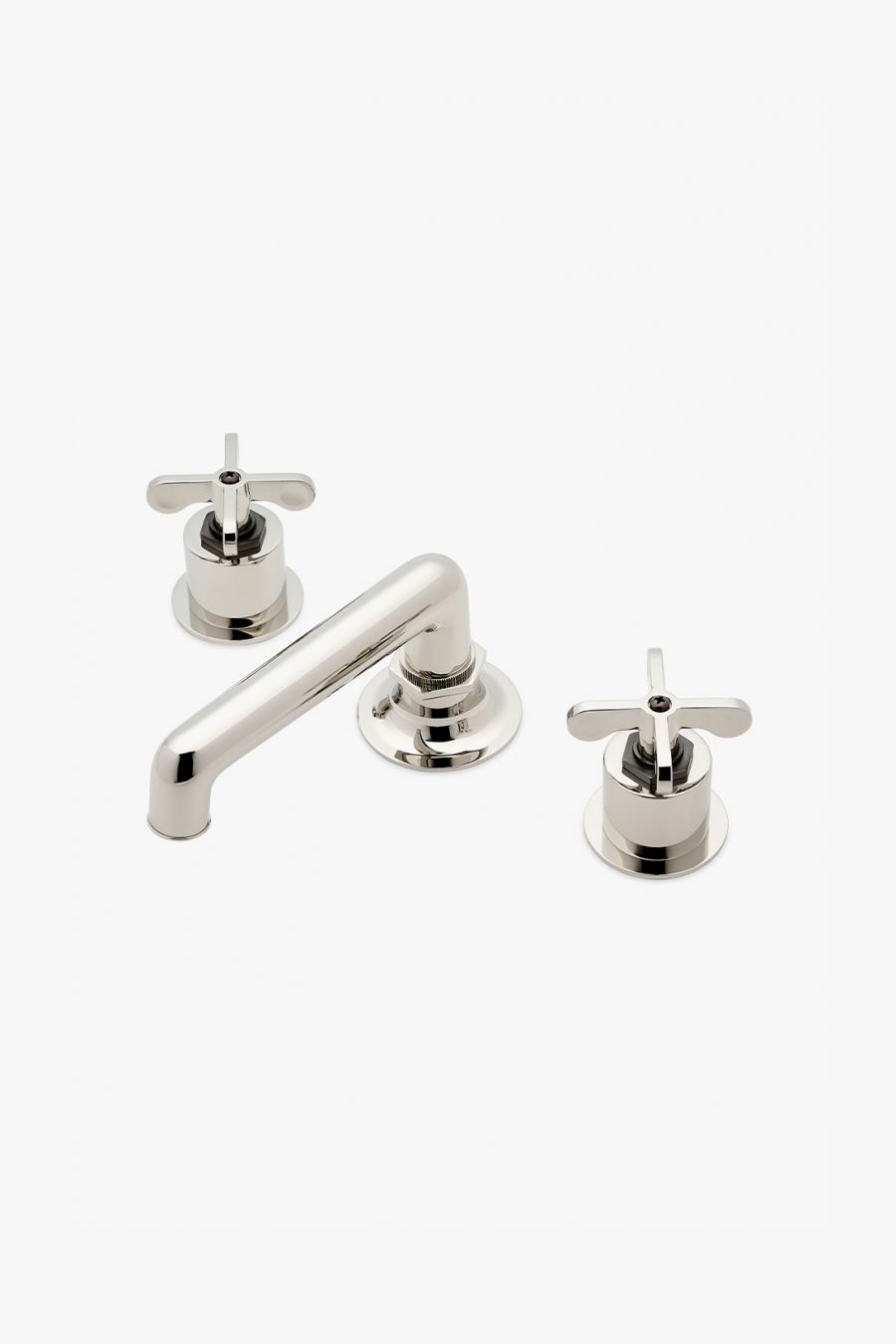 Henry Lavatory Faucet with Two-Tone Cross Handles