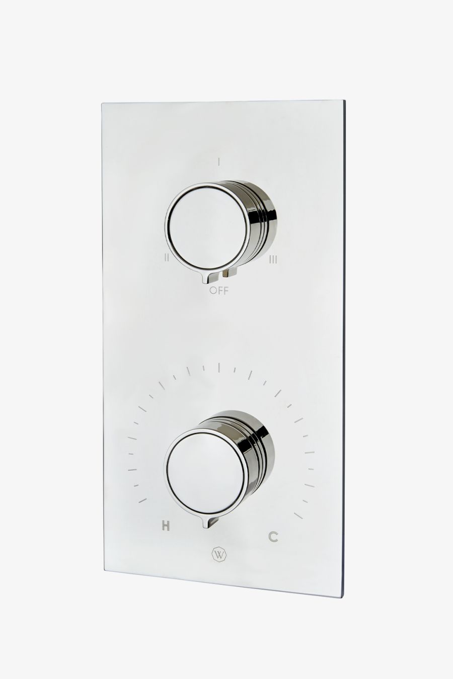 Bond Solo Series Integrated Thermostatic and Three Way Diverter Trim with Knob Handles