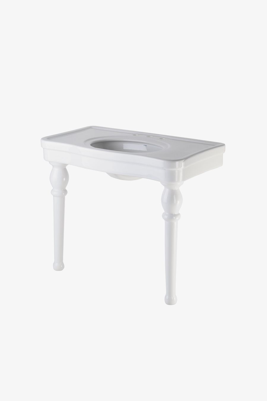 Belle Epoque Two Leg Single Console 41 5/8" x 22 1/8" x 31 3/4"